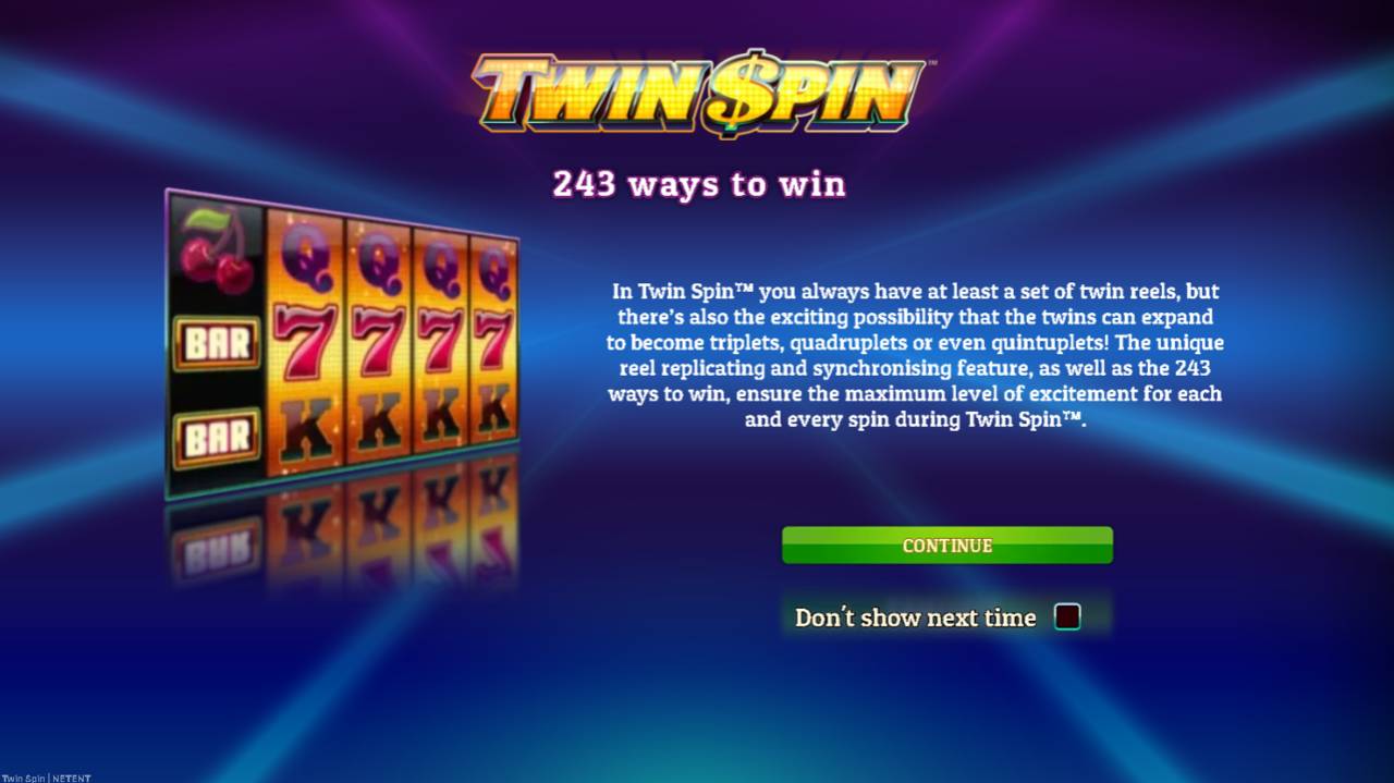 Twin Spin (NetEnt) Image 1